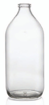 1000 ml infusion vial, clear, type 2 moulded glass