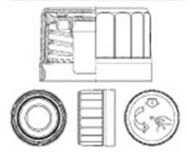 Duma® Twist-Off cap model 2829D