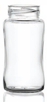 240 ml baby feeding bottle, type 1 moulded glass